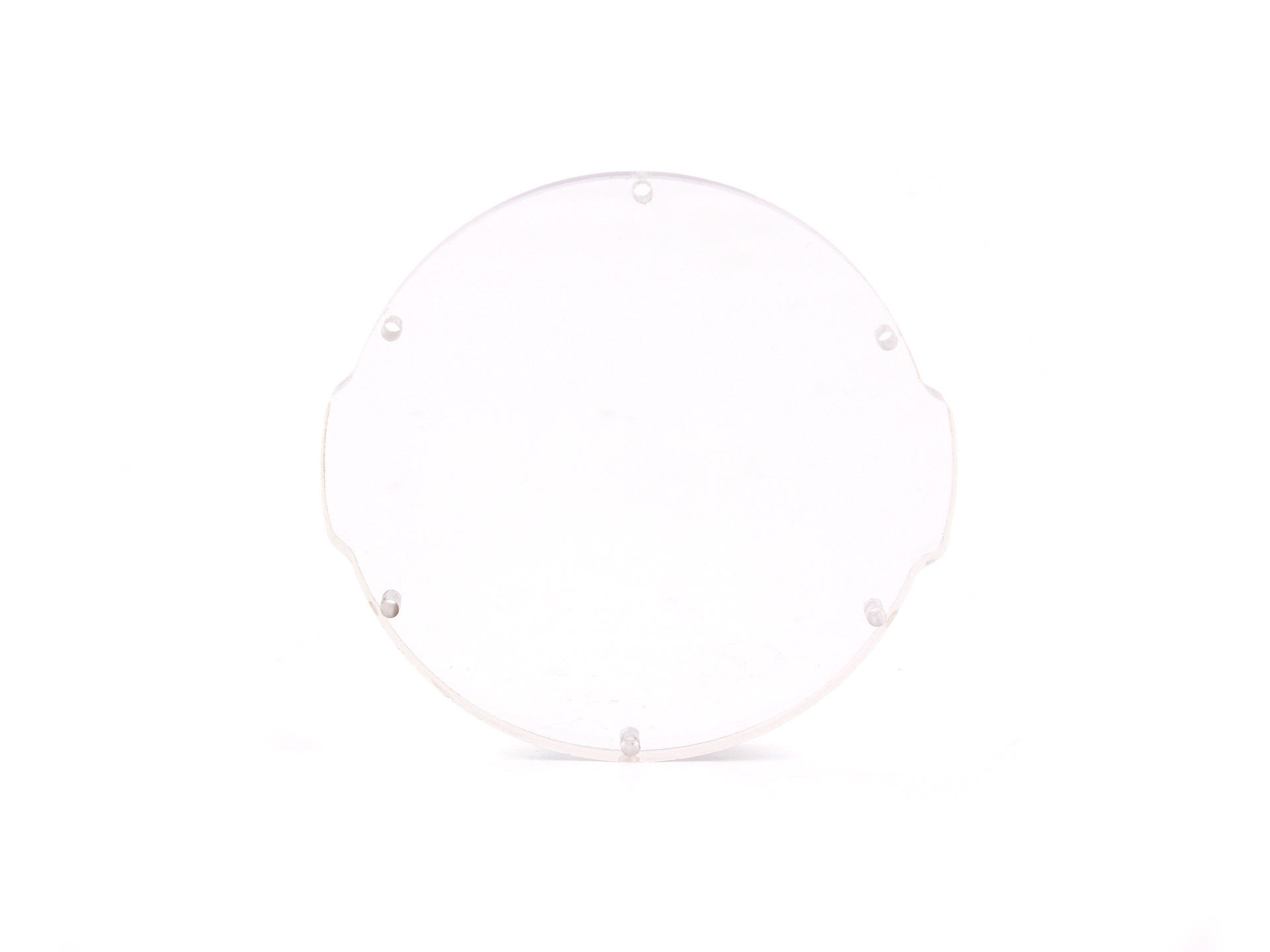 WTE 4" End Cap Packed Assembly, Acrylic, Blank
