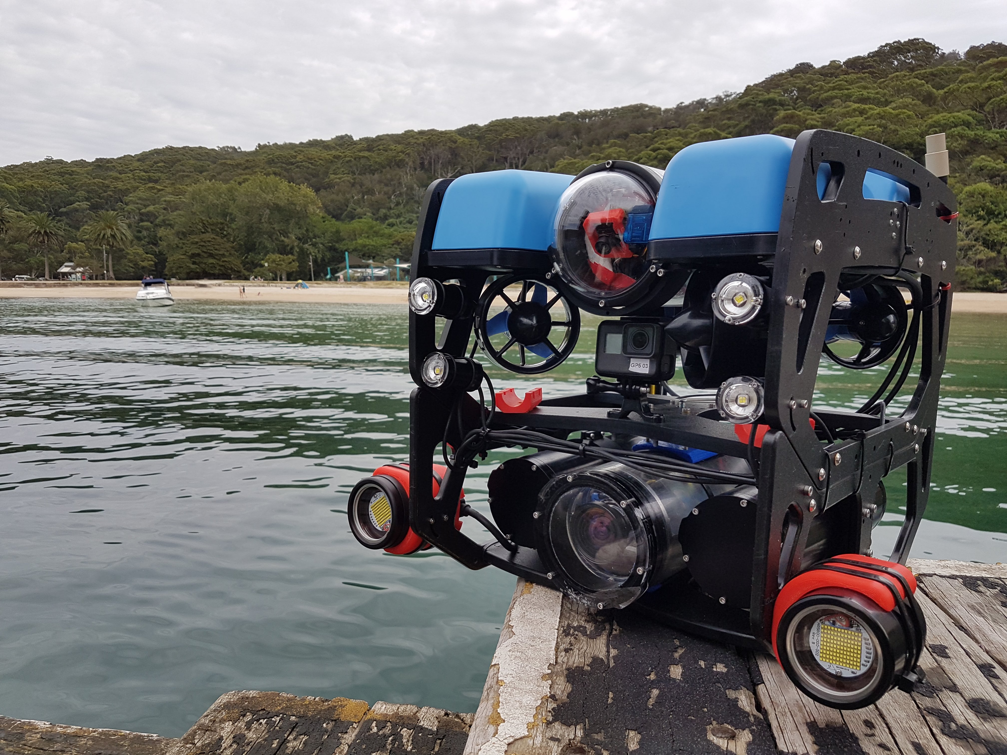 blue robotics rov2