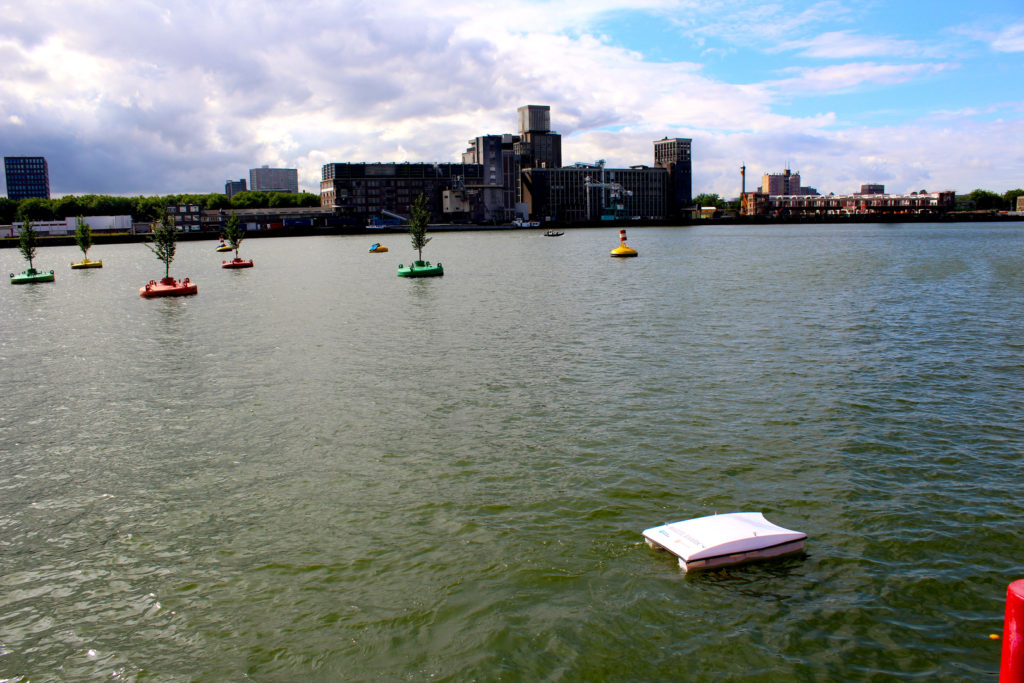 Waste Shark at the Port of Rotterdam. Photo: RanMarine