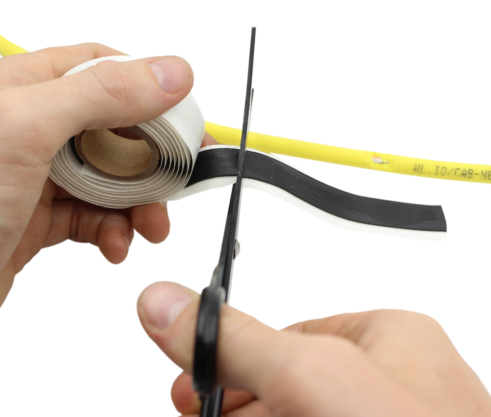 CoaxWrap: Non-Adhesive Cable Wrapping Tape (10 Feet)