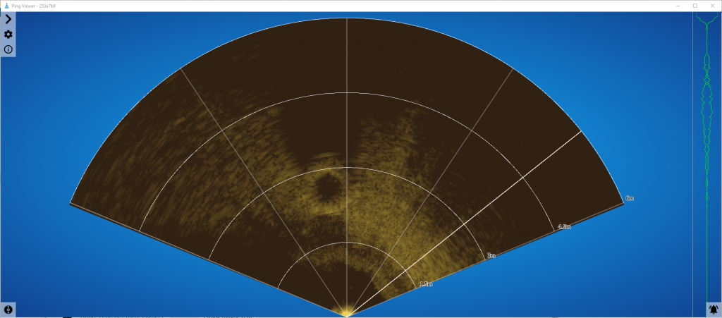 Ping Viewer sonar interface