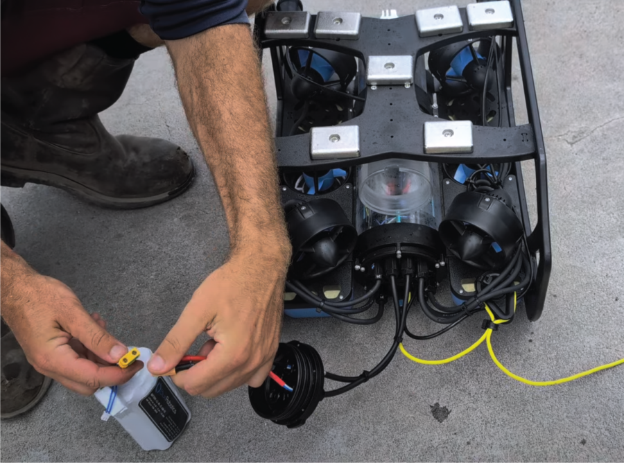Lithium-ion Battery for the BlueROV2 and Other Subsea Applications