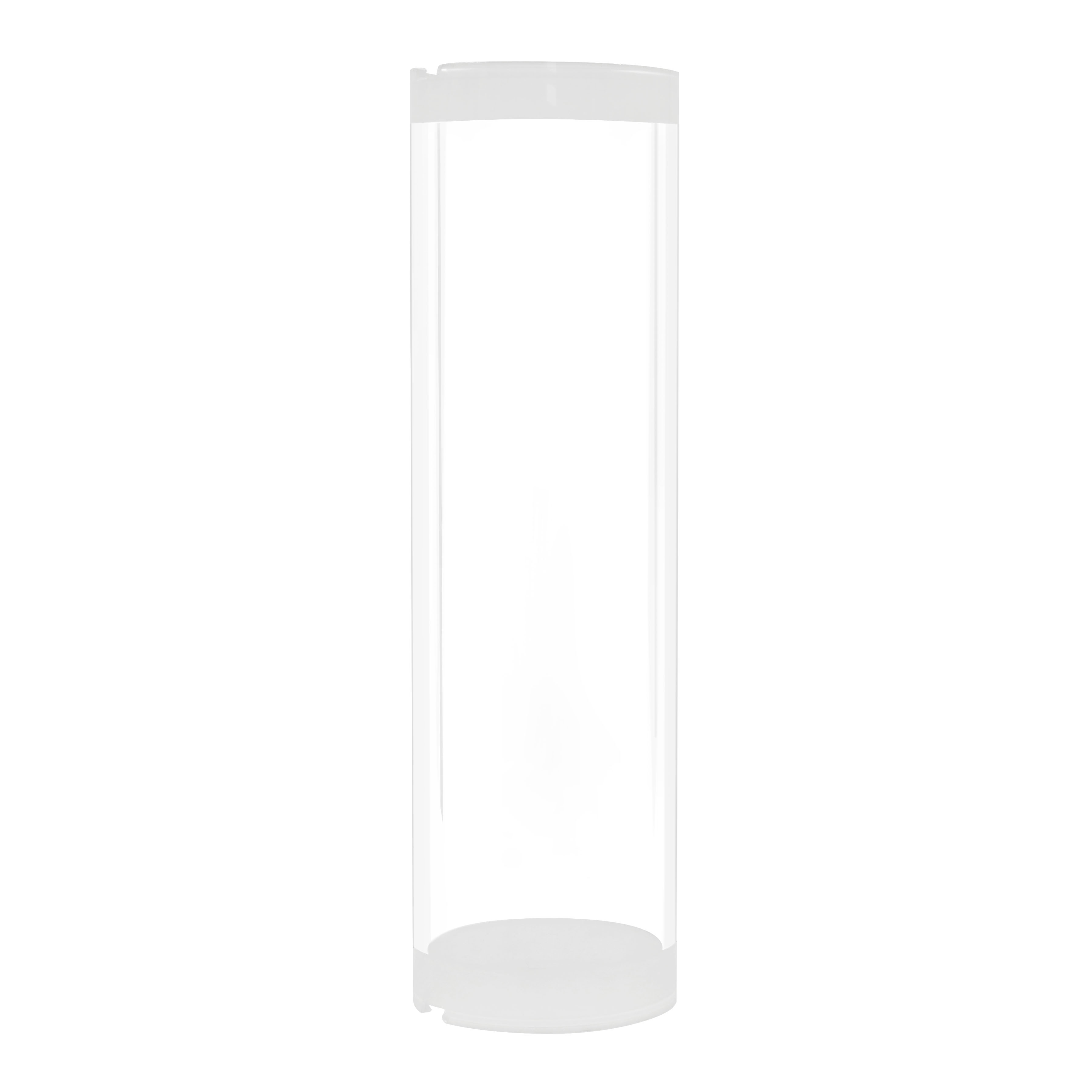 RTG-WTE 4" Tube Packed Assembly, Acrylic, Clear, 400mm