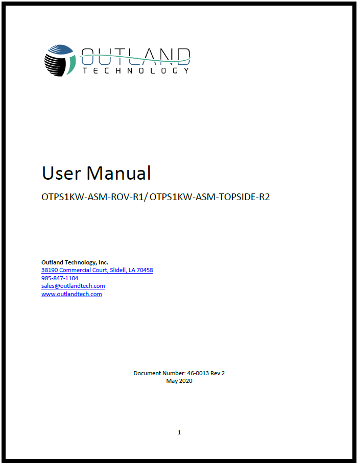 OTPS Manual Cover Image R2