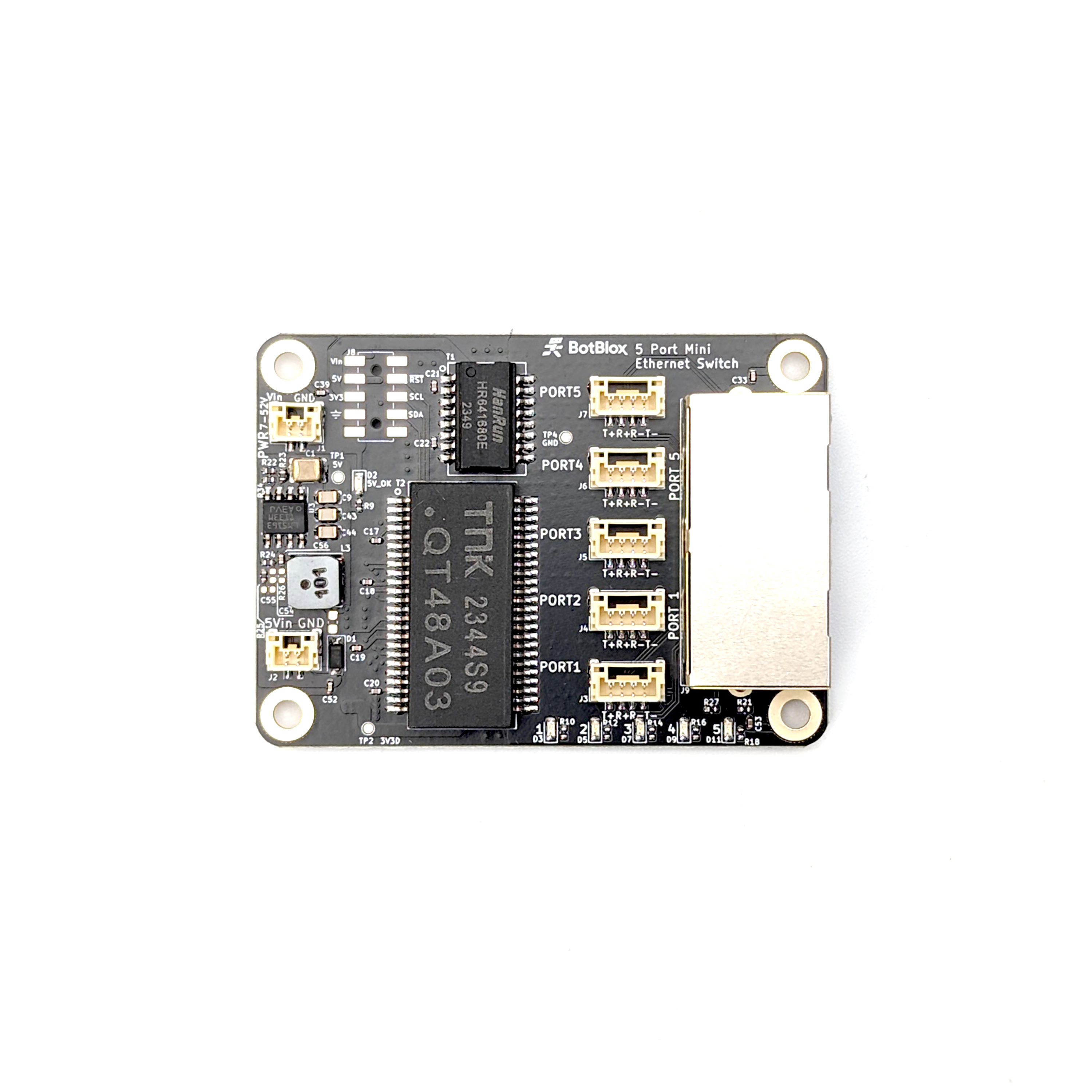 Ethernet Switch Packed Assembly, Static Bagged