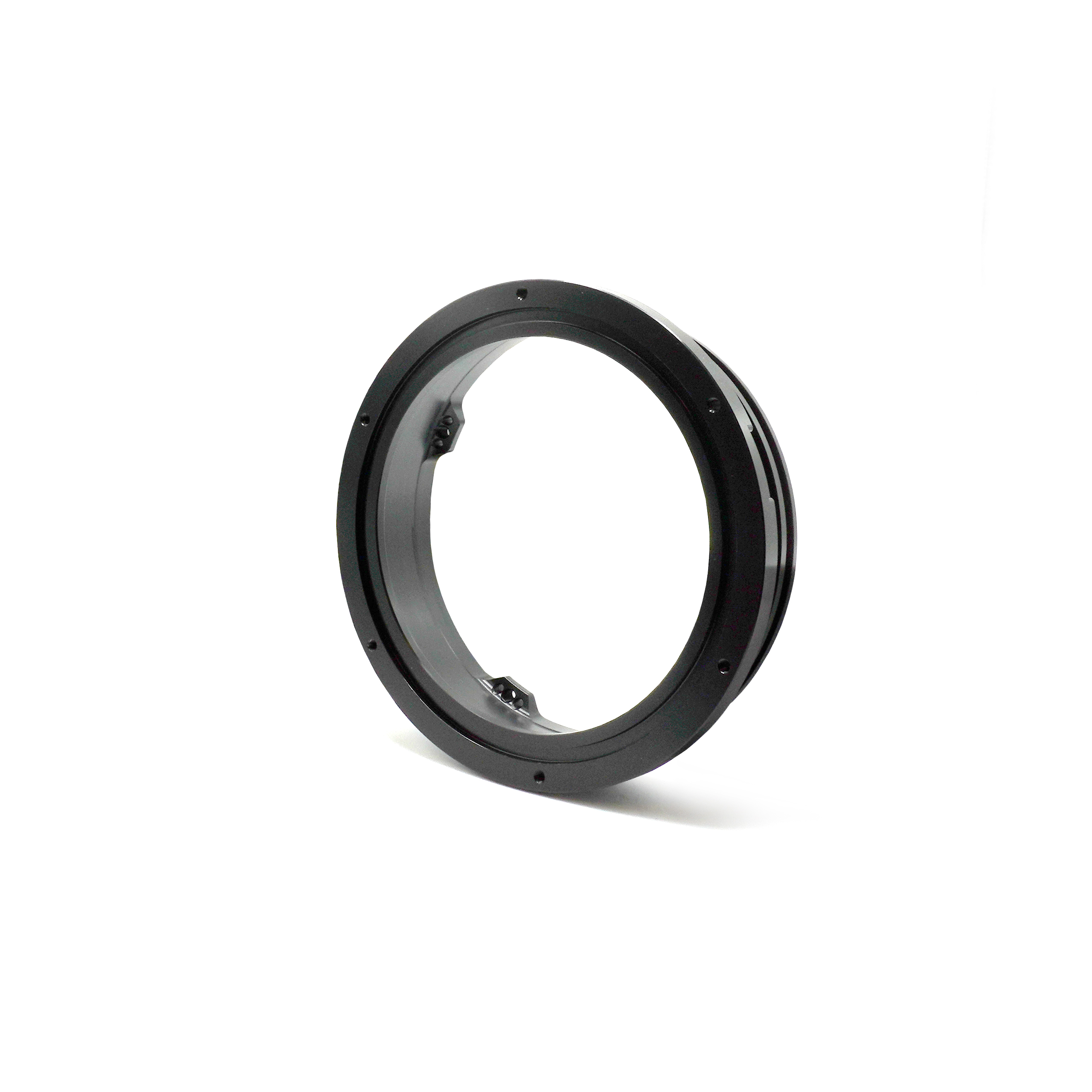 WTE 4" Flange Seal Packed Assembly, AL6061-T6, Black