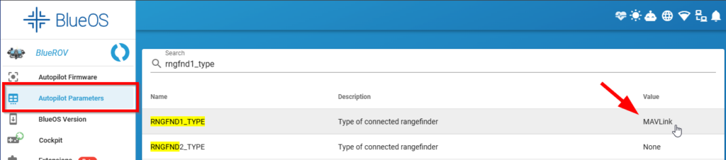 BlueOS-rngfnd-type-mavlink