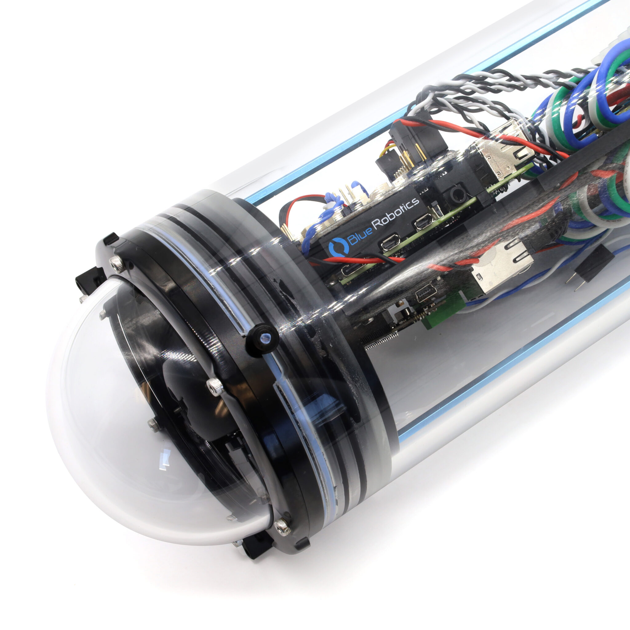 BlueROV2 Electronics Enclosure for Custom ROVs