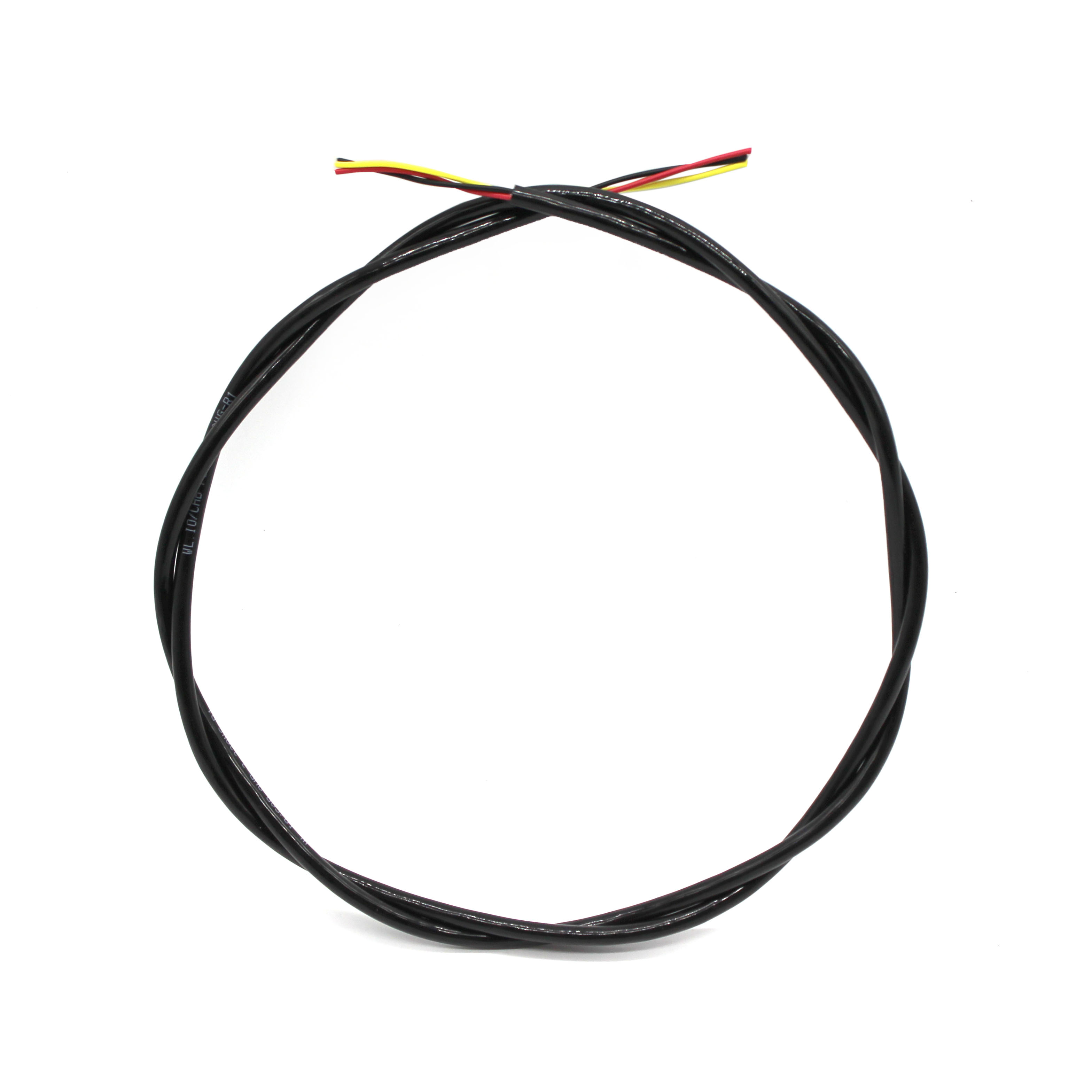 Cable, Bulk, 3x 22AWG, 4.5mm OD, PUR, Black, "Lumen/Gripper Cable"