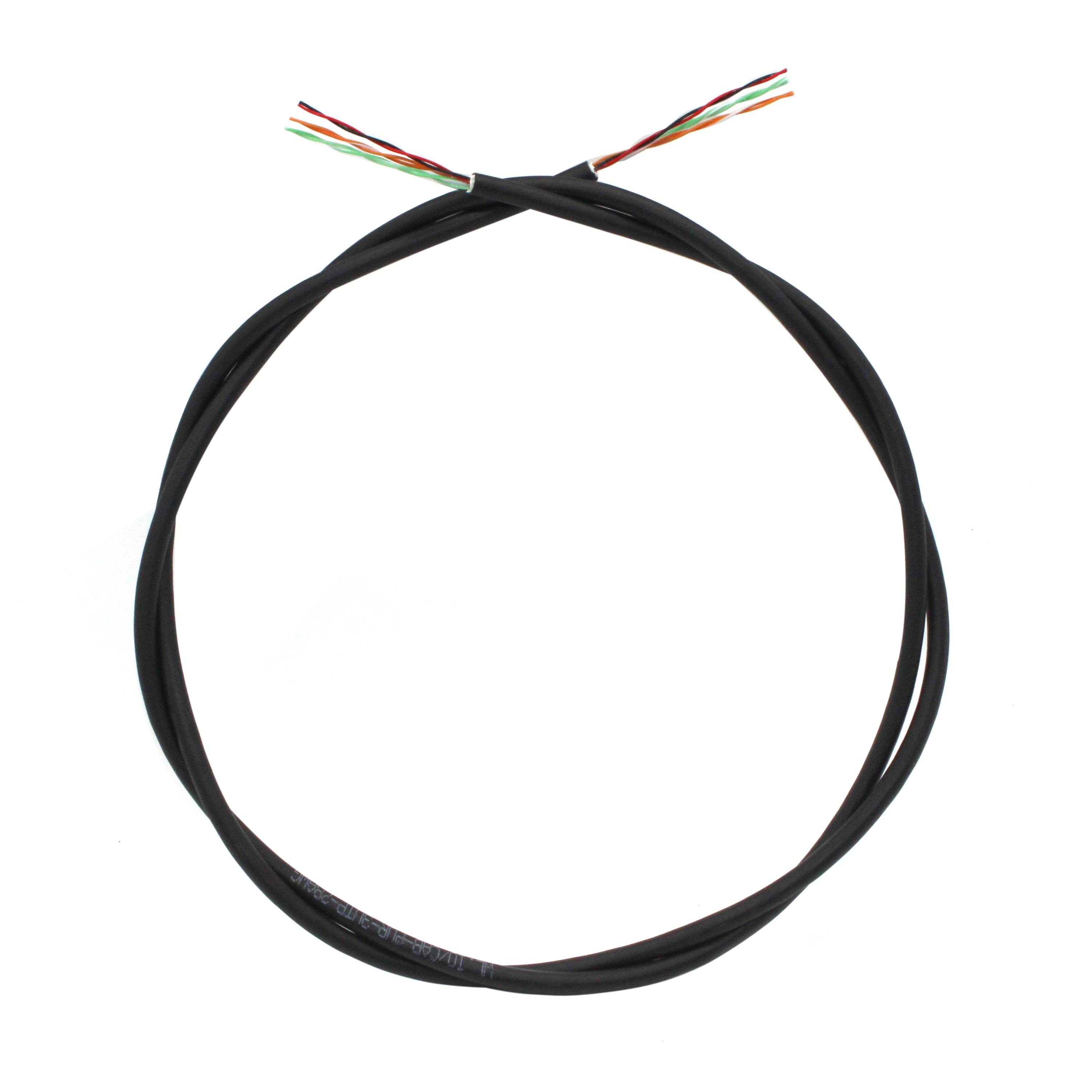 RTG-Cable, Bulk, 3x UTP 26AWG, 5.5 mm OD, PUR Jacket, Black