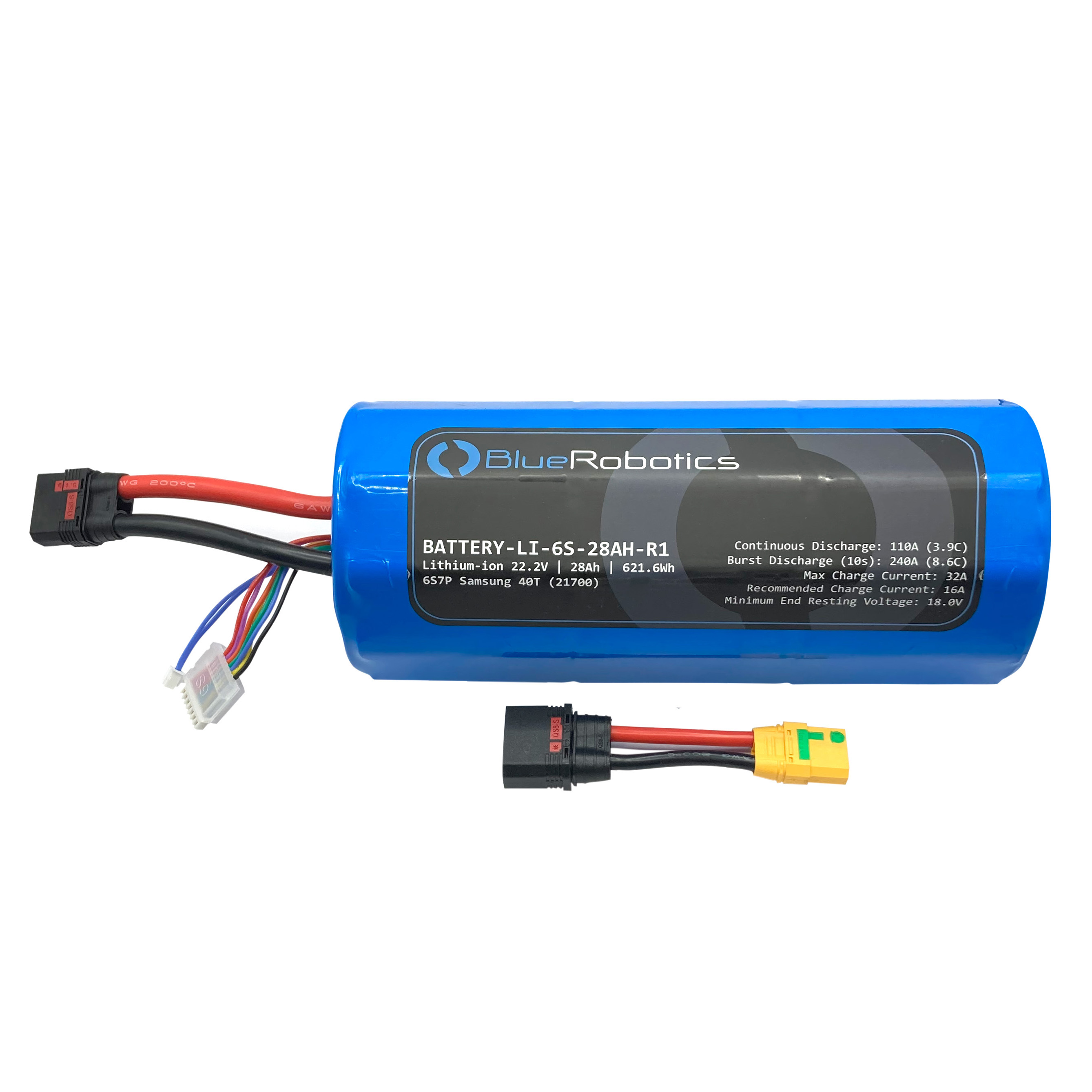 Lithium-Ion Battery, 6S, 28Ah,Tube