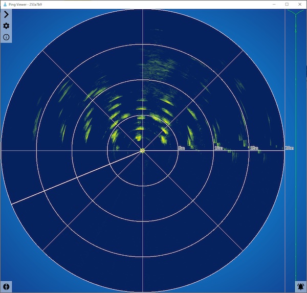 Statistics comparing the Deeper sonar, SS510 sonar, and ground