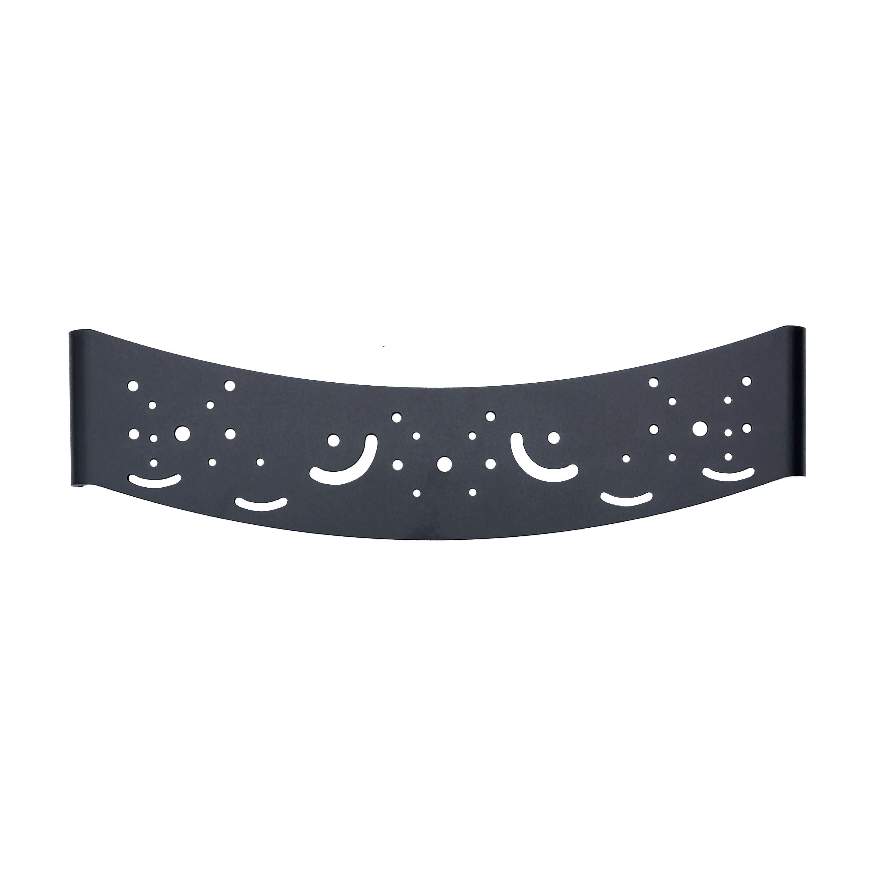 BlueROV2 Accessory Bar, Al 5052-H34, Black, Packed Assembly