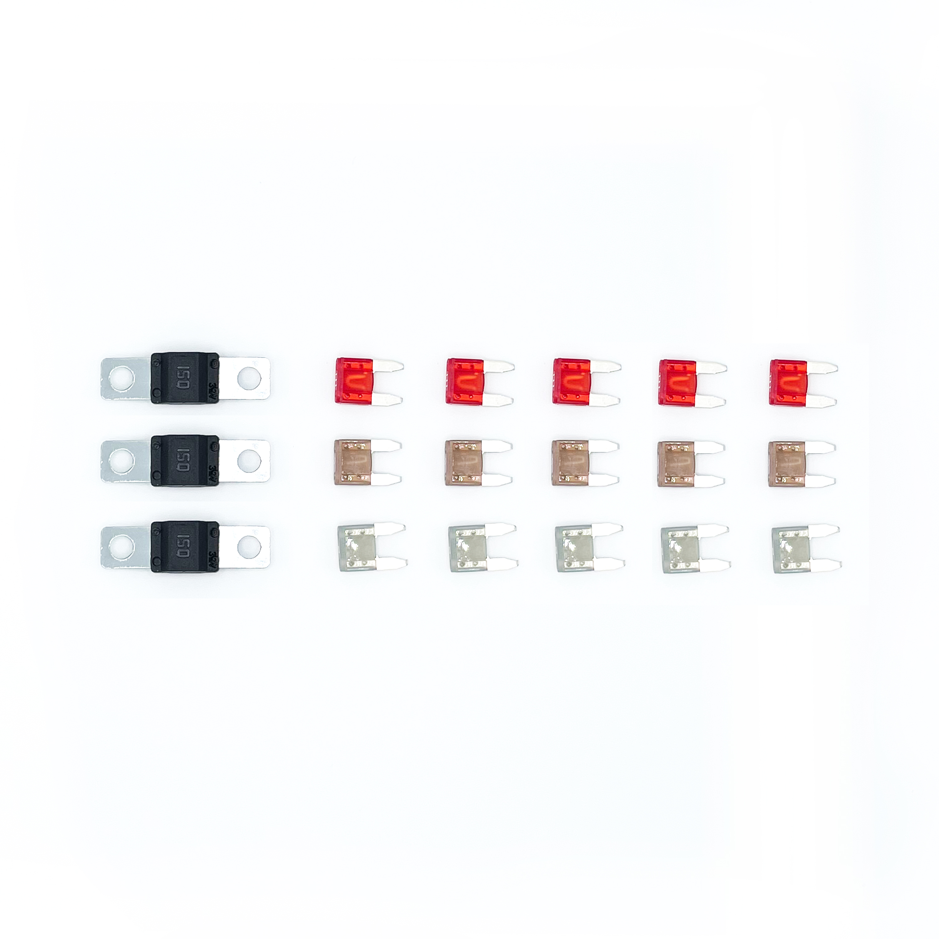 BB120 Fuse Spares Packed Assembly, Bagged