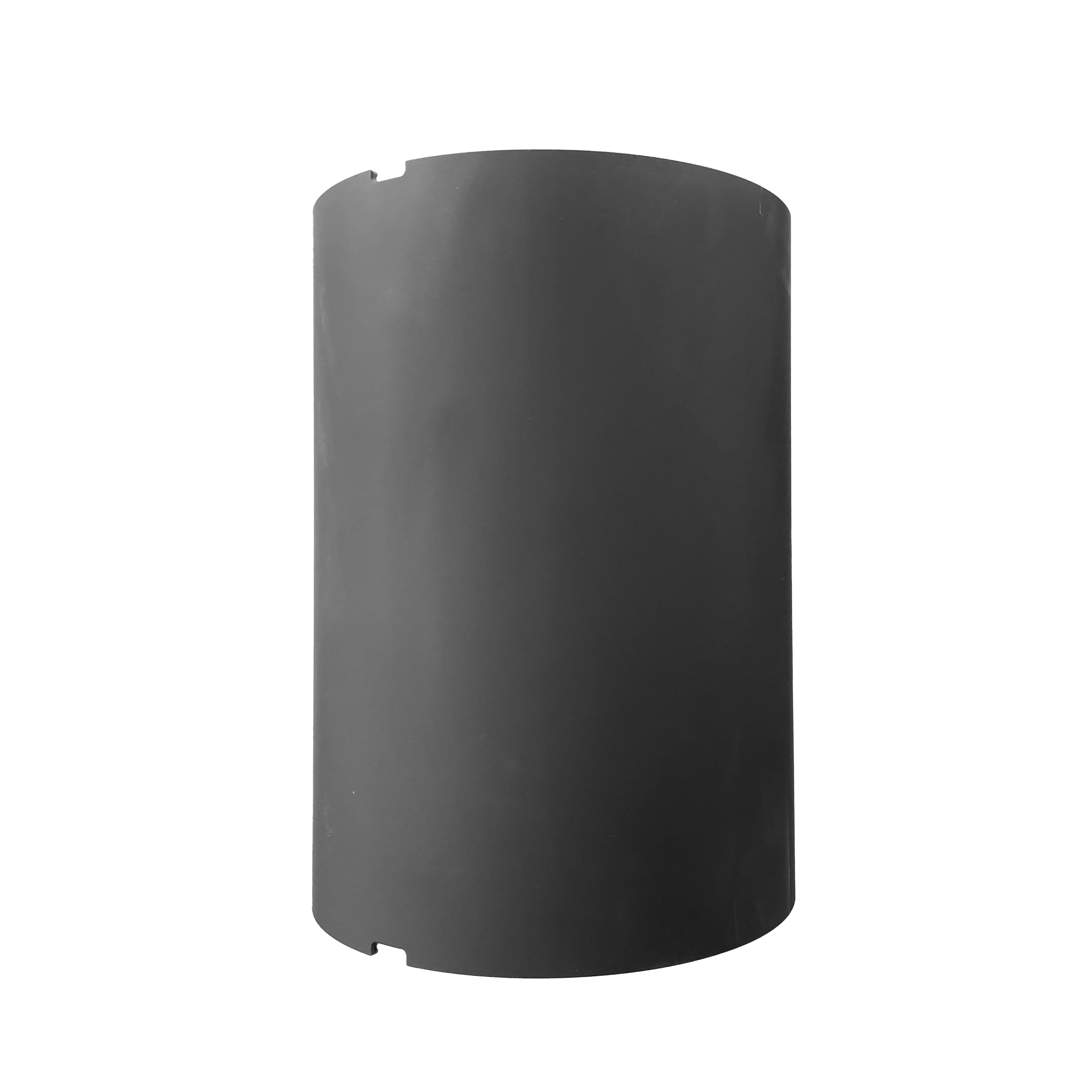 RTG-WTE 8" Tube Packed Assembly, AL6061-T6, Black, 300mm