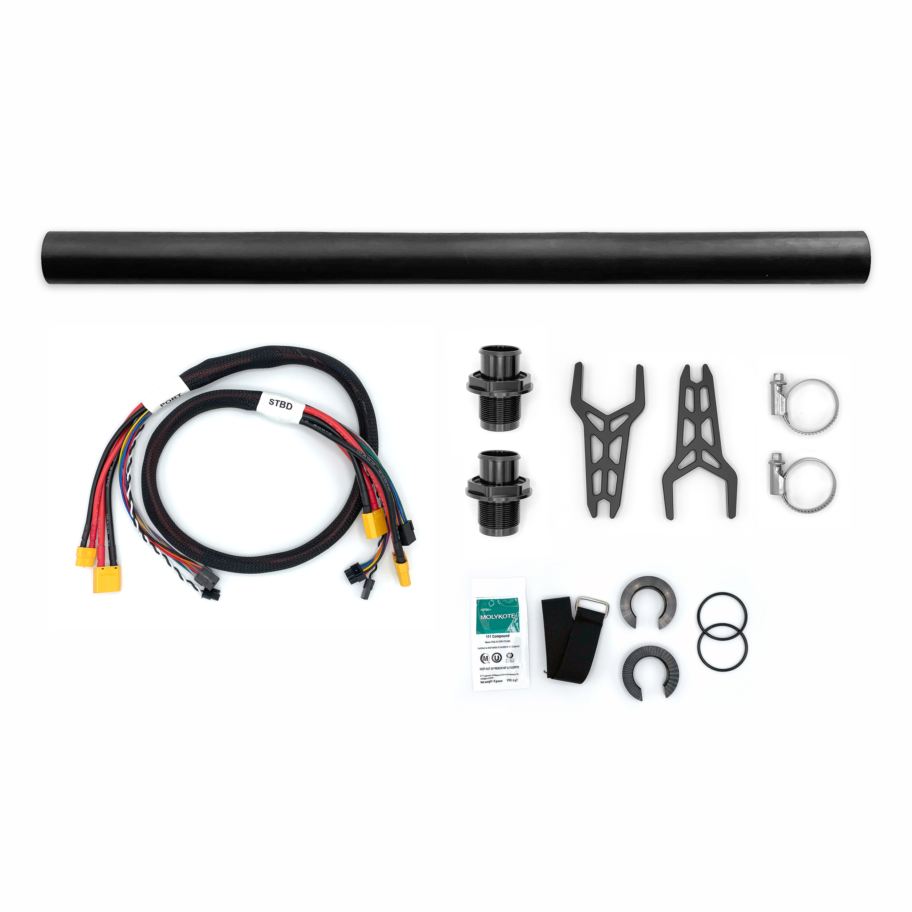 BB120 Crosstube Packed Assembly, Boxed