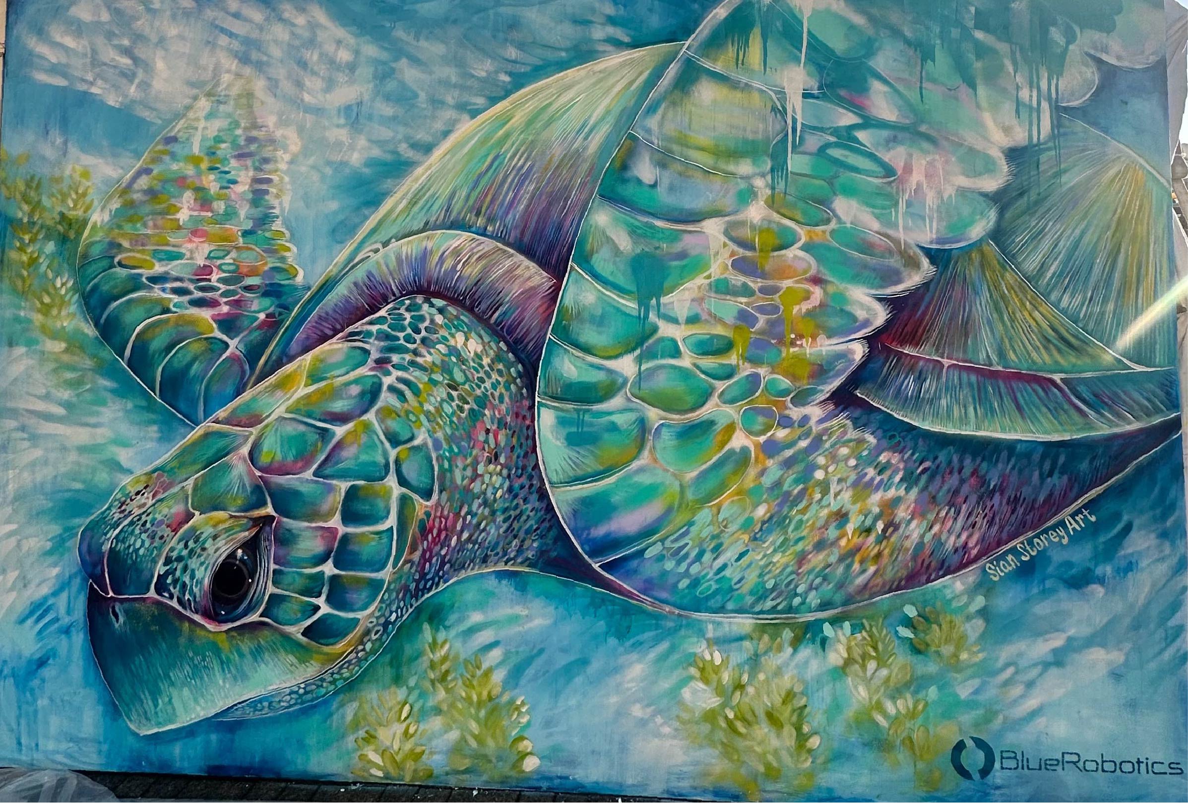 SIAN-TURTLE-MURAL