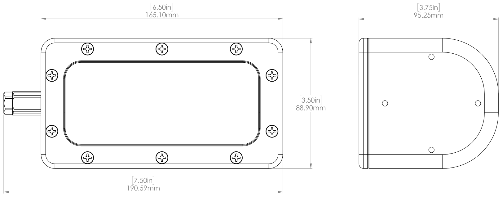 C3 Stereo Camera Drawing
